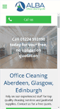 Mobile Screenshot of albaofficecleaning.co.uk